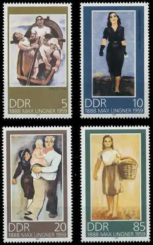 DDR 1988 Nr 3209-3212 postfrisch SB74EFE