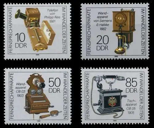 DDR 1989 Nr 3226-3229 postfrisch SB75126