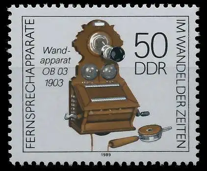 DDR 1989 Nr 3228 postfrisch SB75142