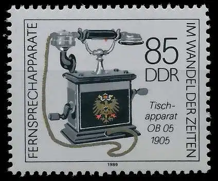 DDR 1989 Nr 3229 postfrisch SB75152