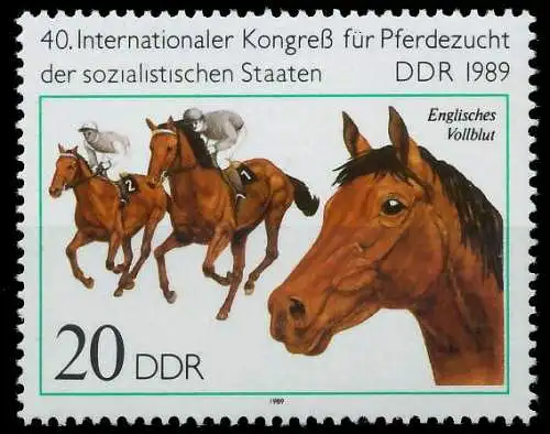 DDR 1989 Nr 3262 postfrisch SB7B46A