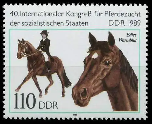 DDR 1989 Nr 3264 postfrisch SB7B486