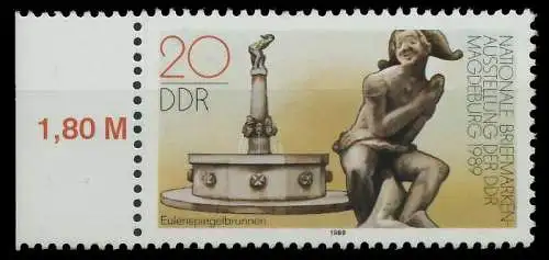 DDR 1989 Nr 3265 postfrisch SRA 0E3F8A