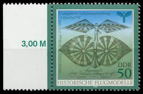 DDR 1990 Nr 3313 postfrisch SRA 0E4382