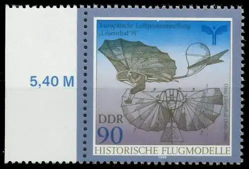 DDR 1990 Nr 3314 postfrisch SRA SB7B95A