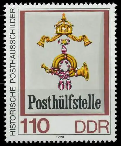 DDR 1990 Nr 3309 postfrisch SB7BA5A