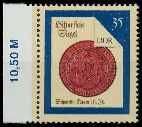 DDR 1988 Nr 3158 postfrisch SRA 0E8CBA