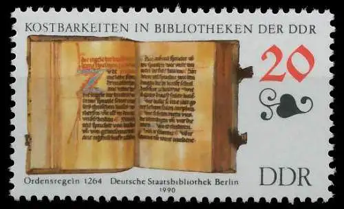 DDR 1990 Nr 3340 postfrisch SB7FAA2