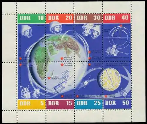 DDR BLOCK KLEINBOGEN Nr 926-933 ndgz postfrisch KLEINBG 0E8FFE