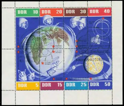 DDR BLOCK KLEINBOGEN Nr 926-933 ndgz KLEINBG 0E9002