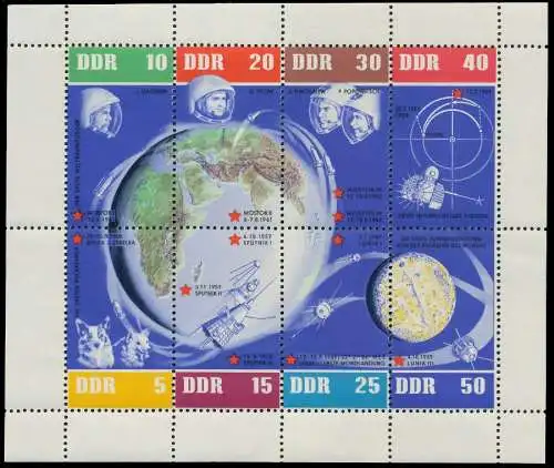 DDR BLOCK KLEINBOGEN Nr 926-933 dgz postfrisch KLEINBG SB7FDEE