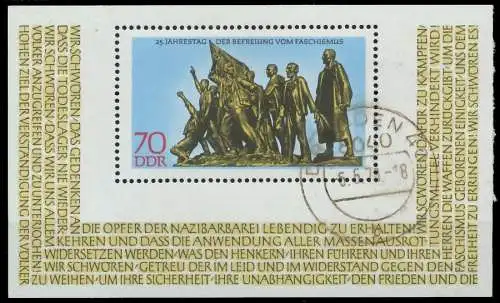 DDR 1970 Nr 1572 gestempelt 0F128E