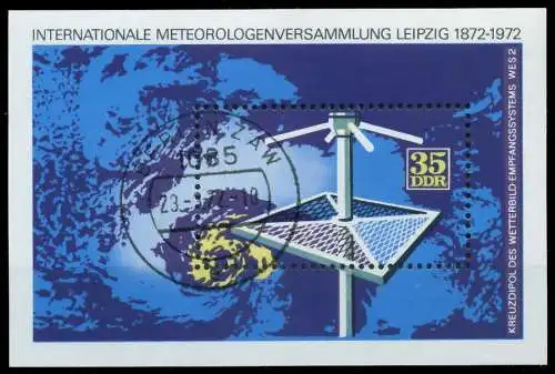 DDR BLOCK KLEINBOGEN Block 35 gestempelt 0F13A6