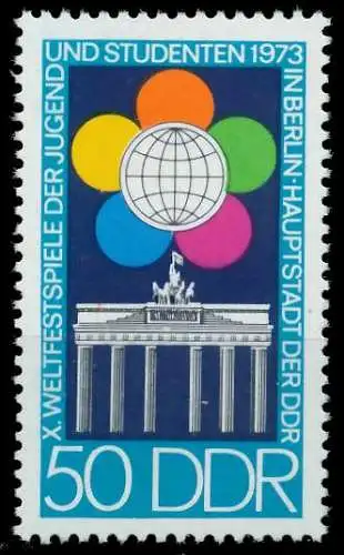 DDR 1973 Nr 1867 postfrisch SB8B132