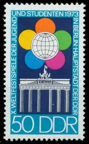 DDR 1973 Nr 1867 postfrisch SB8B136