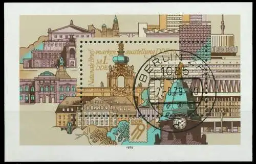 DDR BLOCK KLEINBOGEN Block 55 gestempelt 0F1652