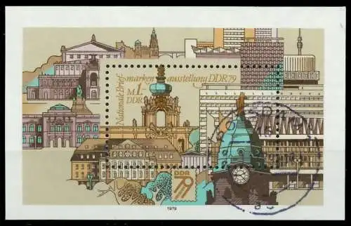 DDR BLOCK KLEINBOGEN Block 55 gestempelt 0F1656