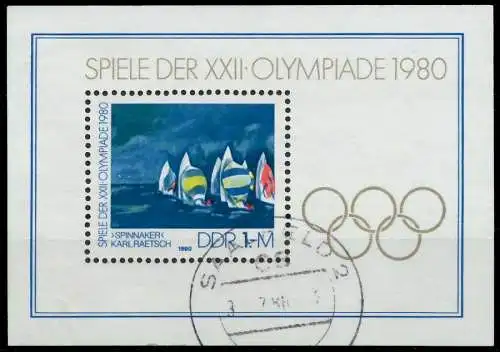 DDR BLOCK KLEINBOGEN Block 60 gestempelt 0F170E