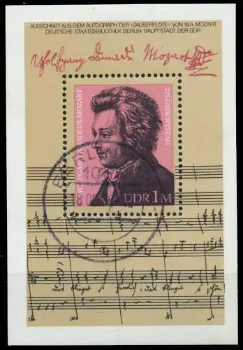 DDR BLOCK KLEINBOGEN Block 62 gestempelt 0F1762