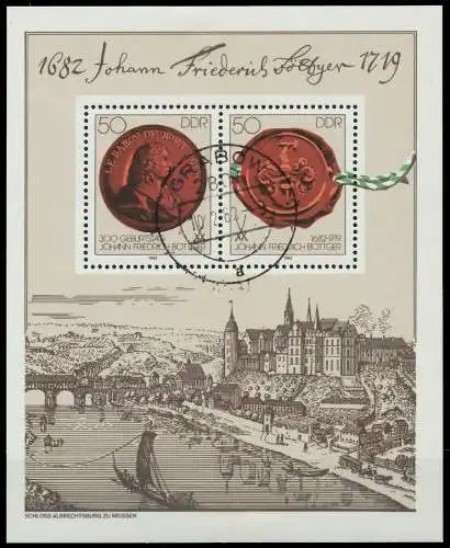 DDR BLOCK KLEINBOGEN Block 65 gestempelt 0F17E2