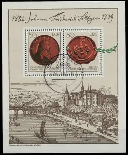 DDR BLOCK KLEINBOGEN Block 65 gestempelt 0F17E6