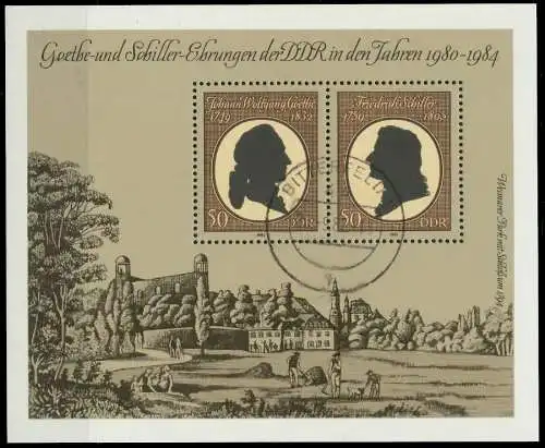 DDR BLOCK KLEINBOGEN Block 66 gestempelt 0F17F6