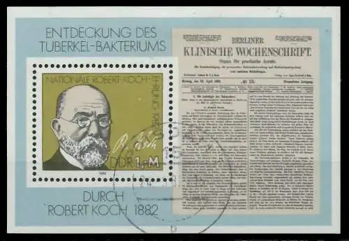 DDR BLOCK KLEINBOGEN Block 67 gestempelt 0F1832