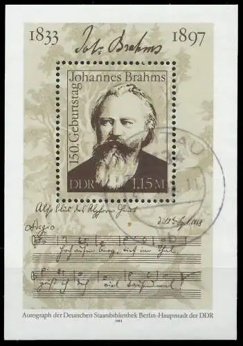 DDR BLOCK KLEINBOGEN Block 69 gestempelt 0F1872