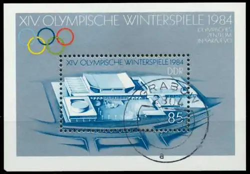 DDR BLOCK KLEINBOGEN Block 74 gestempelt 0F1922