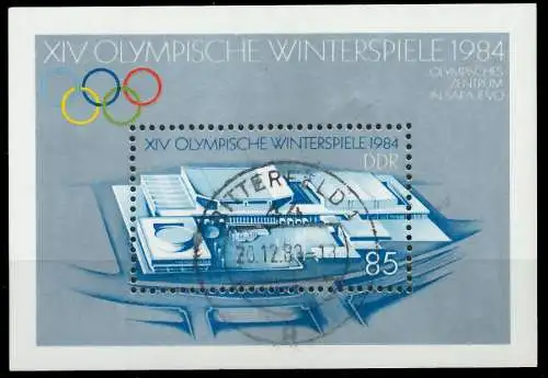 DDR BLOCK KLEINBOGEN Block 74 gestempelt 0F192A