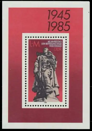 DDR BLOCK KLEINBOGEN Block 82 postfrisch SB8B78E