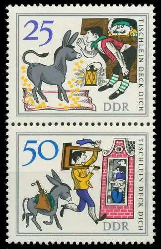 DDR ZUSAMMENDRUCK Nr SZd79 postfrisch SENKR PAAR SB9816E