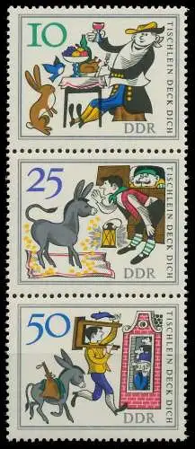 DDR ZUSAMMENDRUCK Nr SZd81 postfrisch 3ER STR SB98186