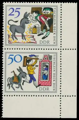 DDR ZUSAMMENDRUCK Nr SZd79 postfrisch SENKR PAAR ECKE-U 0FACD2