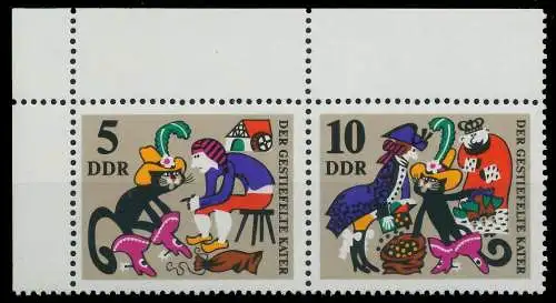 DDR ZUSAMMENDRUCK Nr WZd198 postfrisch WAAGR PAAR ECKE- 0FAF56