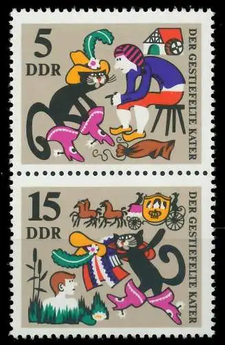 DDR ZUSAMMENDRUCK Nr SZd88 postfrisch SENKR PAAR SB9844A