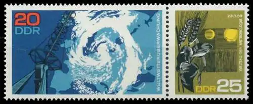 DDR ZUSAMMENDRUCK Nr WZd187 postfrisch WAAGR PAAR 0FB00A