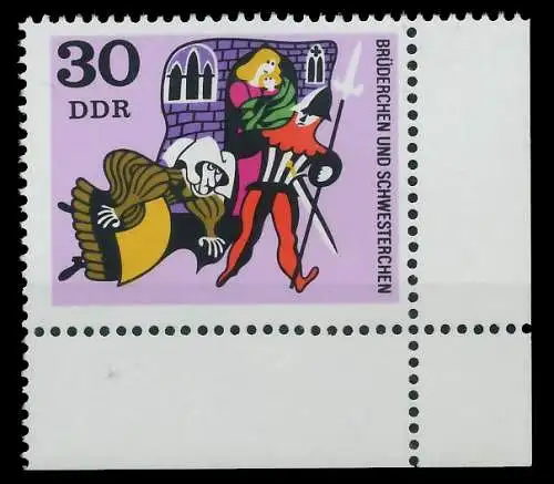 DDR 1970 Nr 1550 postfrisch ECKE-URE SBA5E42
