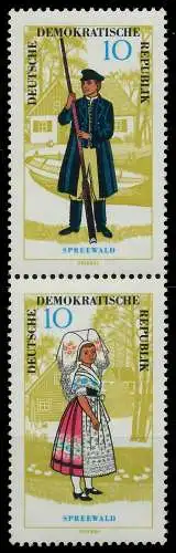 DDR ZUSAMMENDRUCK Nr SZd67 postfrisch SENKR PAAR 105B4A