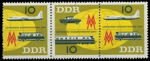 DDR ZUSAMMENDRUCK Nr WZd 97 postfrisch WAAGR PAAR 105EF6