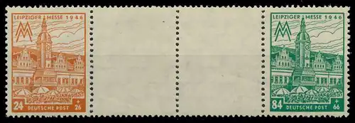 SBZ WESTSACHSEN ZDR Nr Z4118 WZd18AX postfrisch 4ER STR 10D9E6