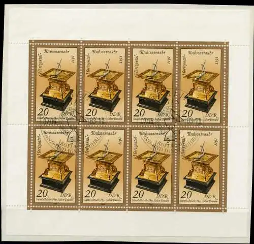 DDR BLOCK KLEINBOGEN Nr 2798 KLEINBG 11468A