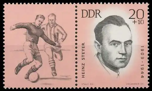 DDR ZUSAMMENDRUCK Nr WZd78 postfrisch WAAGR PAAR SBB737E