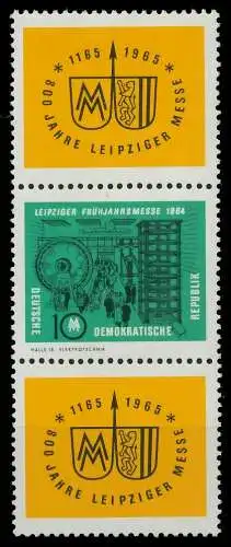 DDR ZUSAMMENDRUCK Nr SZd48 postfrisch 3ER STR SBB7742