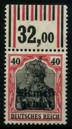 MEMEL 1920 GERMANIA Nr 6 WOR postfrisch ORA 6F4C2A