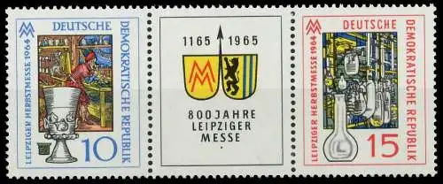 DDR ZUSAMMENDRUCK Nr WZd141 postfrisch 3ER STR SBB7A72