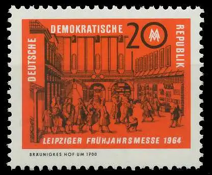 DDR 1964 Nr 1013 postfrisch 11ADD2