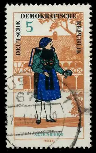 DDR 1966 Nr 1214 gestempelt 11B222