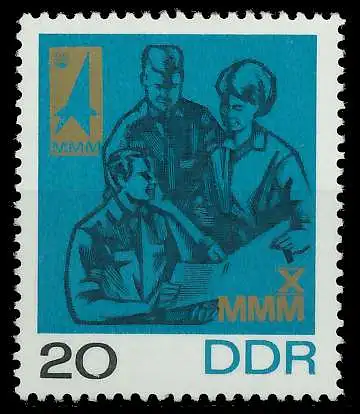 DDR 1967 Nr 1320 postfrisch SBC07CA