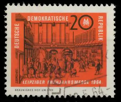 DDR 1964 Nr 1013 gestempelt 11F632